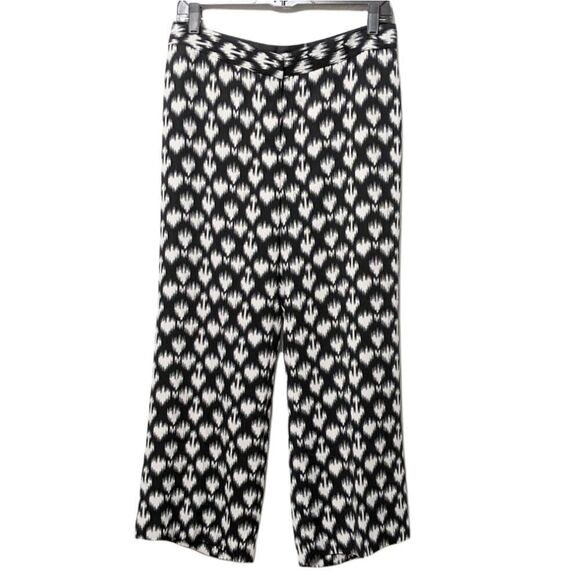 NWT LE GALI Abagail Heart Abstract Cropped Pants 8 - Picture 2 of 7